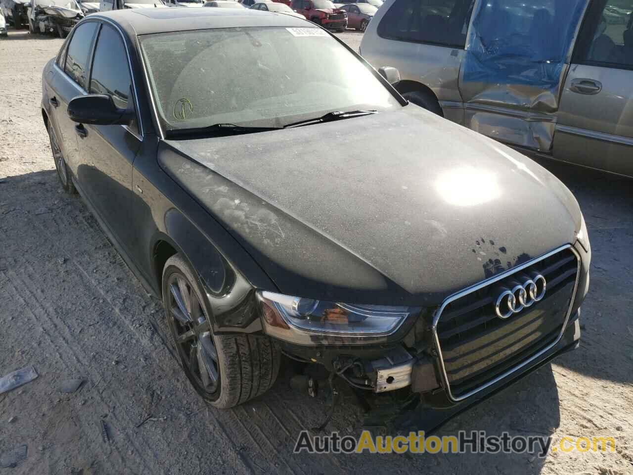 2014 AUDI A4 PREMIUM PLUS, WAUEFAFL2EA126225