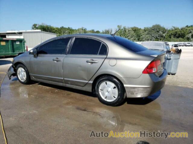 HONDA CIVIC HYBRID, JHMFA36238S022204