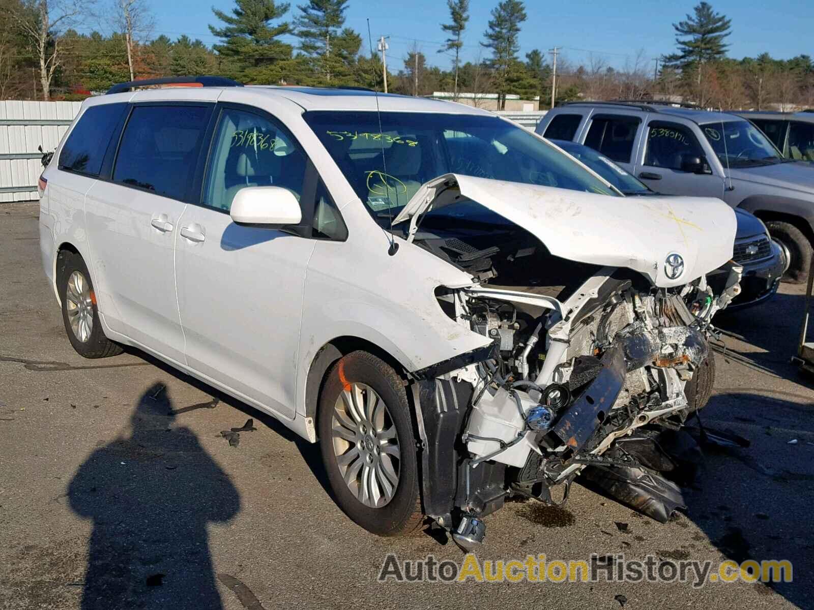 2014 TOYOTA SIENNA XLE, 5TDYK3DC1ES508811