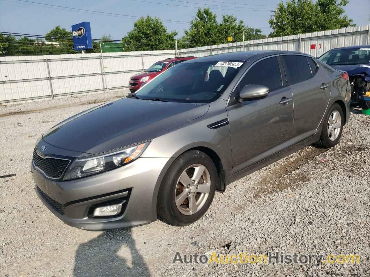 2015 KIA OPTIMA LX, 5XXGM4A74FG497910