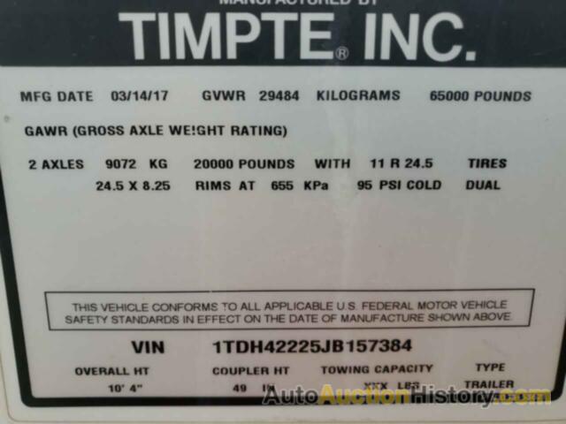 TIMP HOPPER, 1TDH42225JB157384