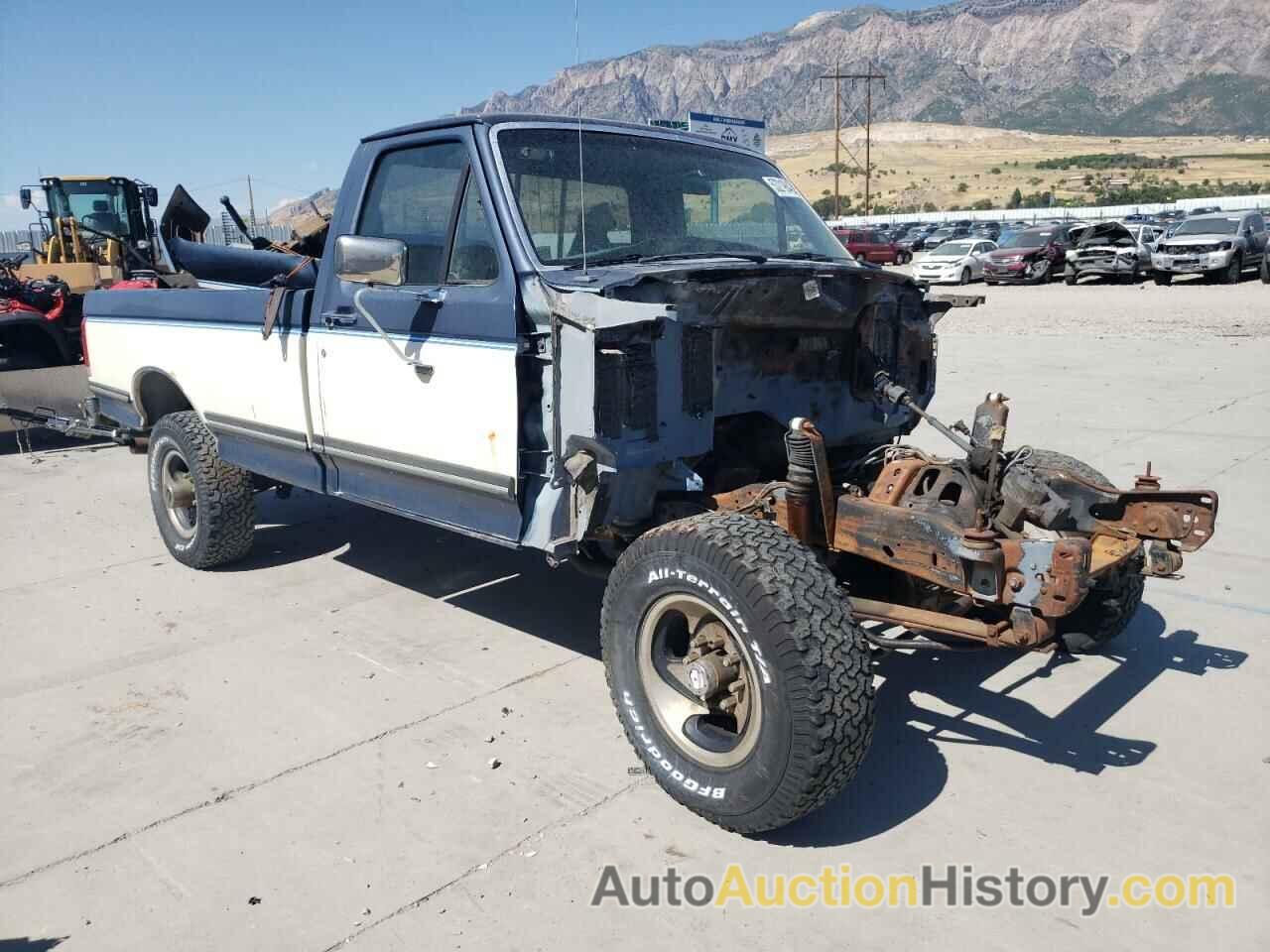 1987 FORD F250, 1FTHF26L9HPA81243