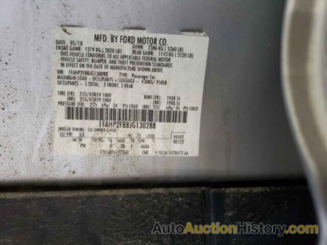 FORD TAURUS LIMITED, 1FAHP2F88JG130288