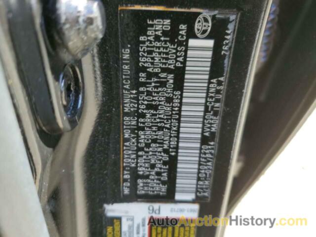 TOYOTA CAMRY HYBRID, 4T1BD1FK0FU149856