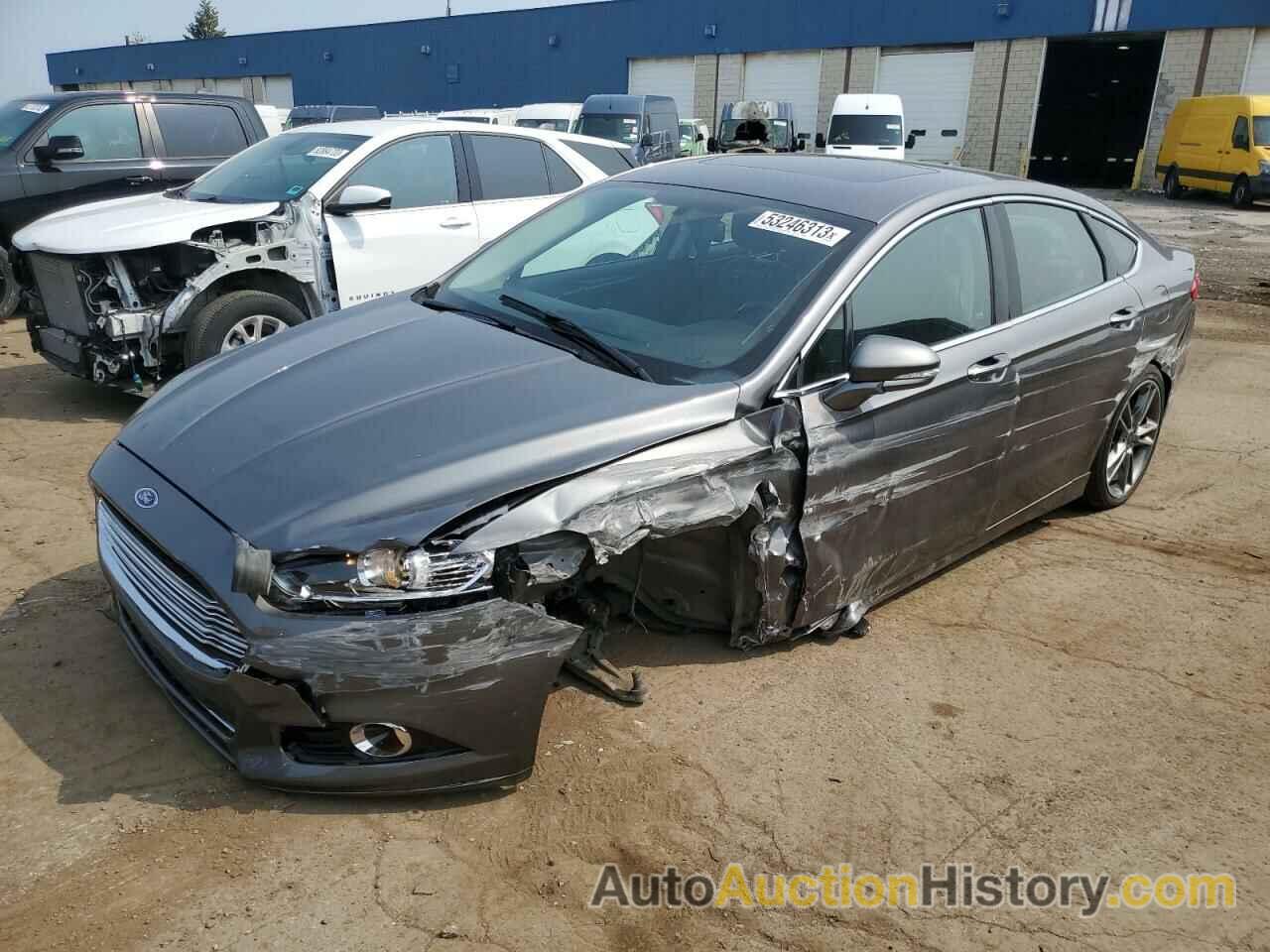 2013 FORD FUSION TITANIUM, 3FA6P0K98DR321832