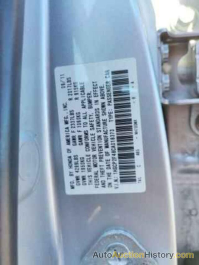 HONDA ACCORD LXP, 1HGCP2F48CA018373