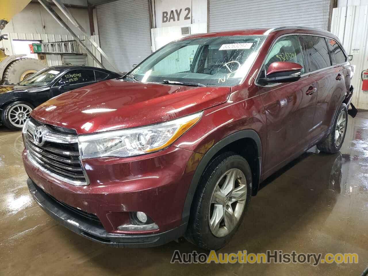 TOYOTA HIGHLANDER LIMITED, 5TDDKRFH9ES036593