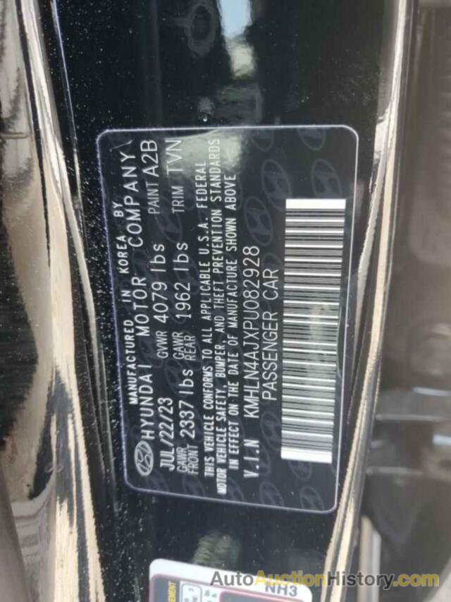 HYUNDAI ELANTRA LIMITED, KMHLN4AJXPU082928