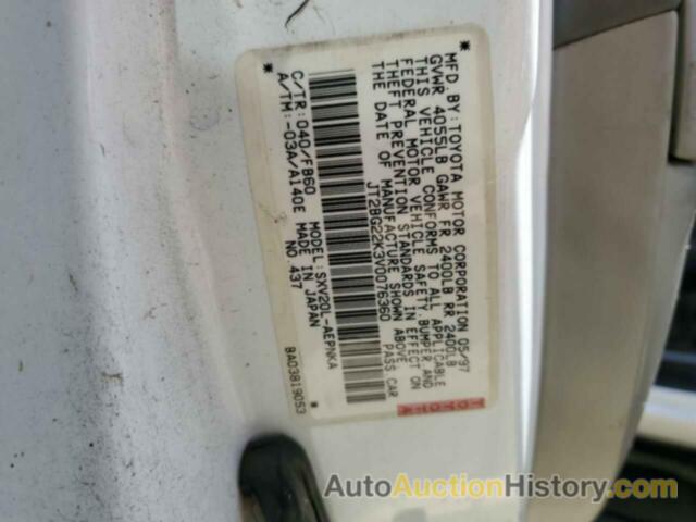 TOYOTA CAMRY LE, JT2BG22K3V0076360