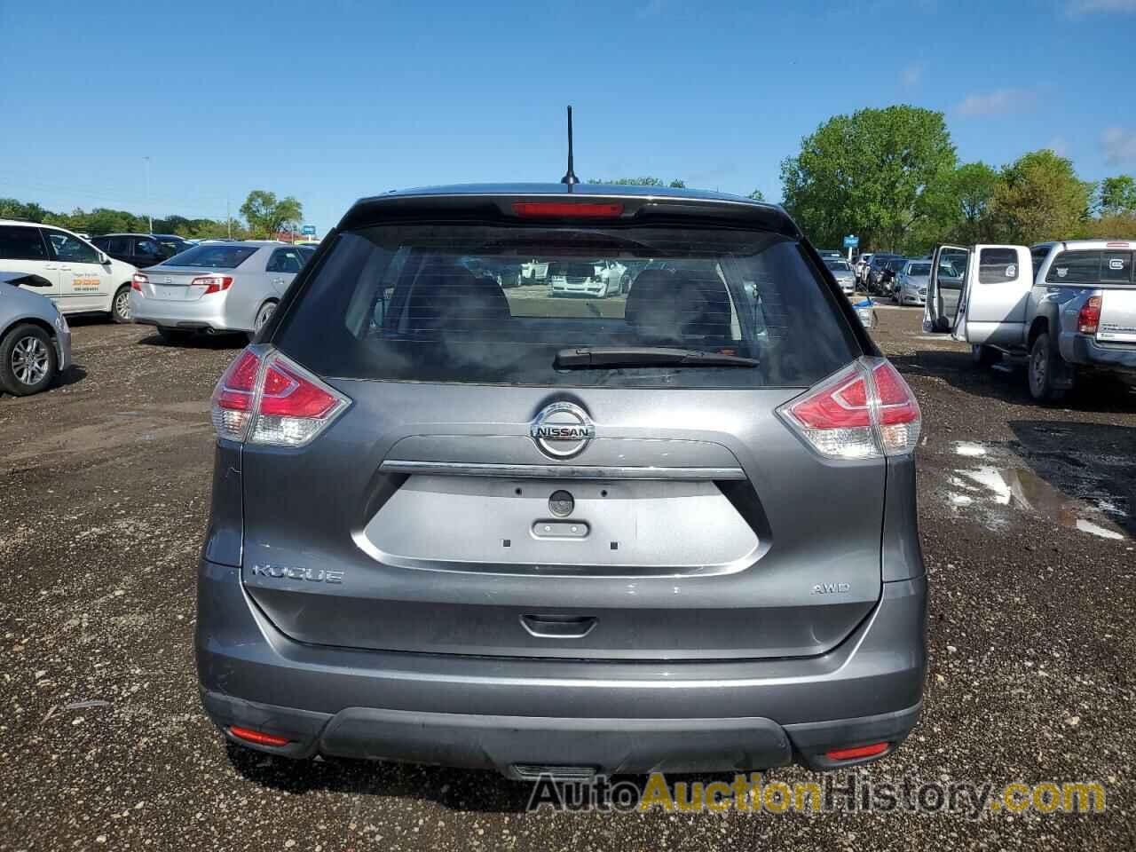 NISSAN ROGUE S, KNMAT2MV6GP659909