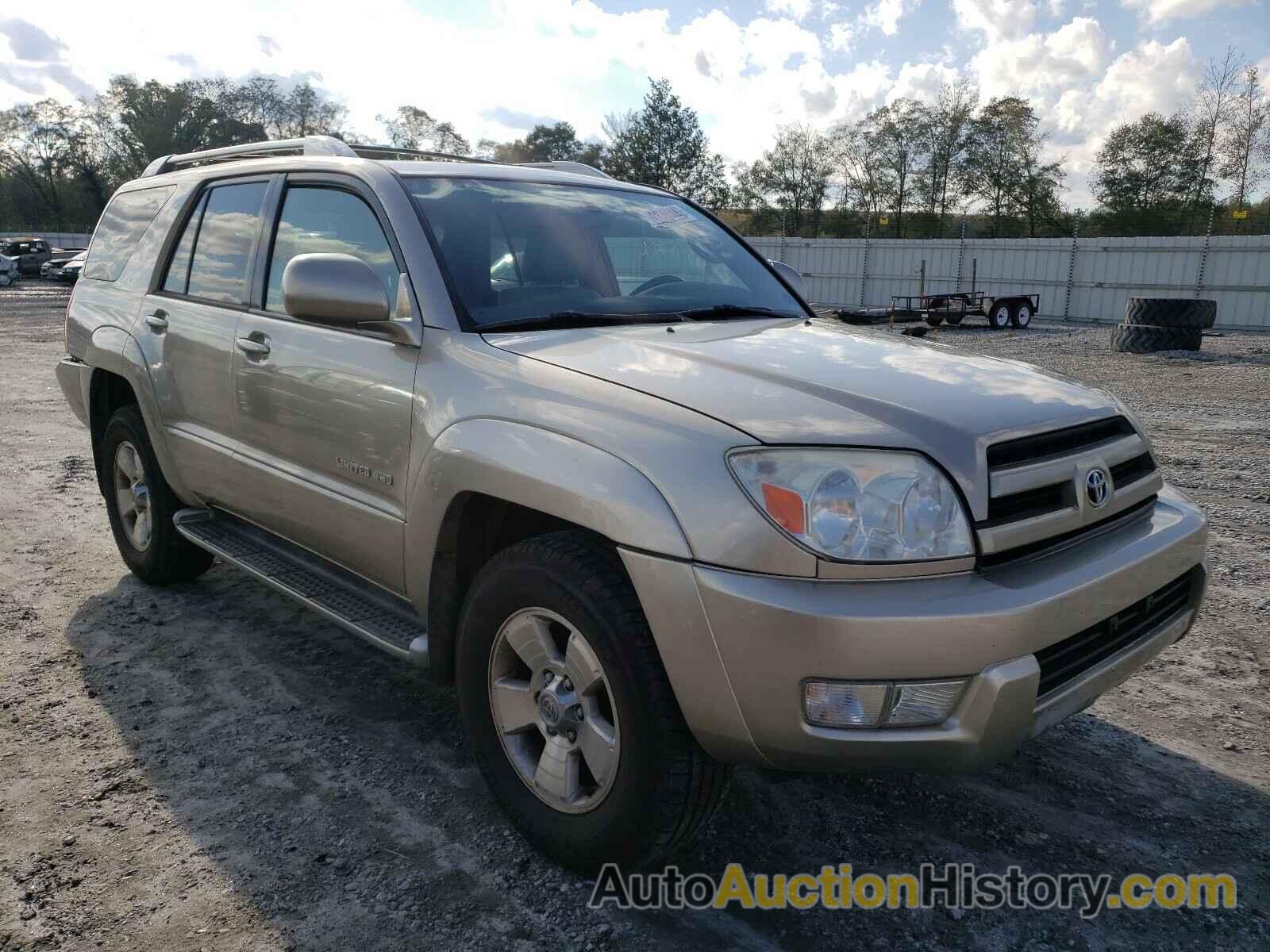 2003 TOYOTA 4RUNNER LI LIMITED, JTEBU17R530010272