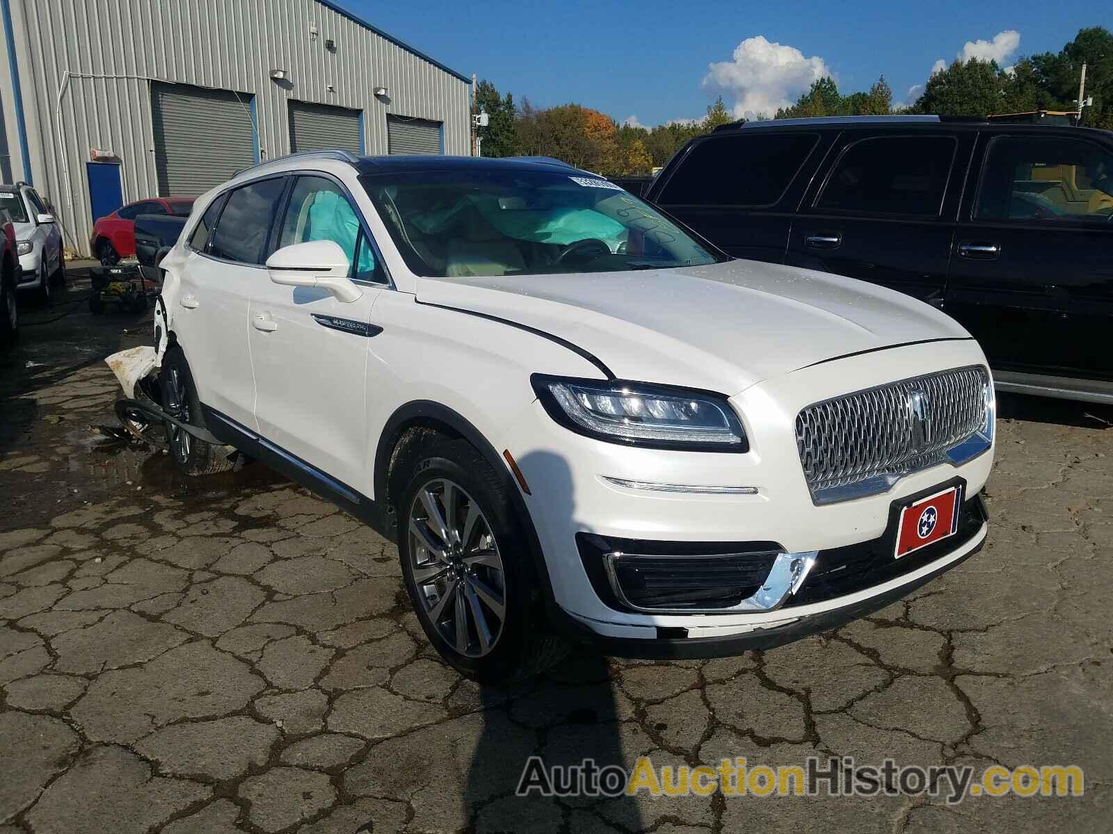 2019 LINCOLN NAUTILUS S SELECT, 2LMPJ6K98KBL19755