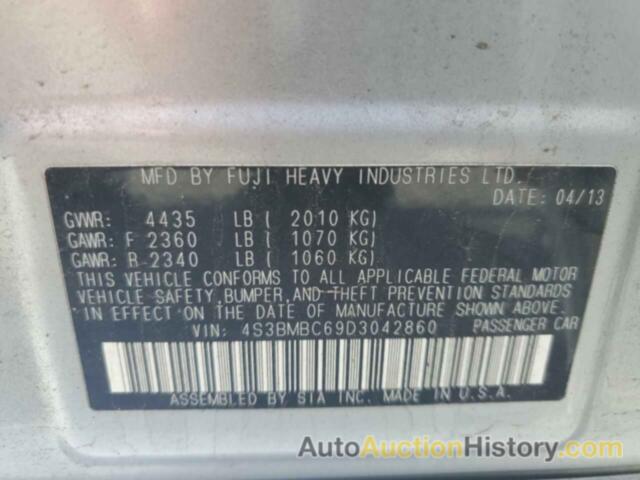 SUBARU LEGACY 2.5I PREMIUM, 4S3BMBC69D3042860