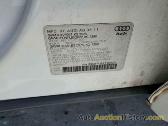 AUDI Q5 PREMIUM PLUS, WA1DKAFP0BA110026