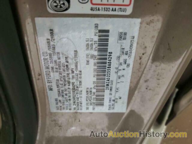 FORD FREESTAR SEL, 2FMZA52255BA84298