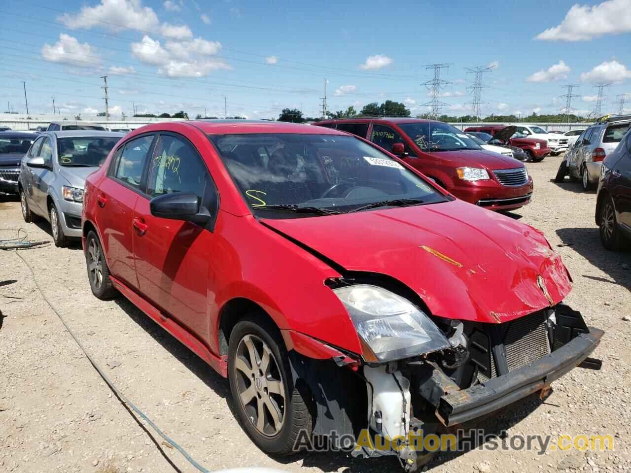 2012 NISSAN SENTRA 2.0, 3N1AB6AP8CL661010