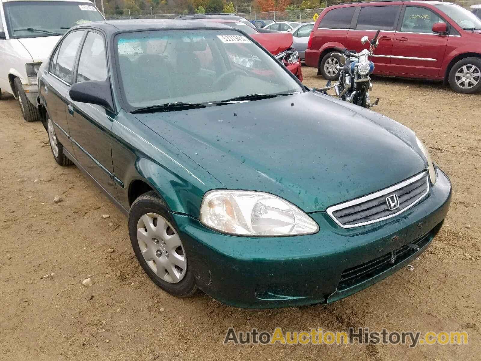 2000 HONDA CIVIC BASE BASE, 2HGEJ6618YH514645