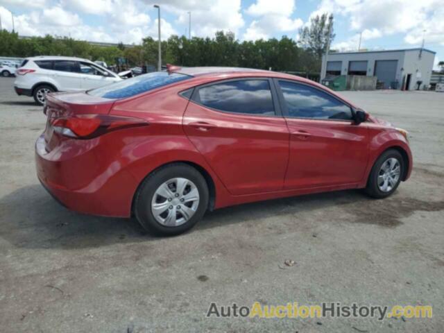 HYUNDAI ELANTRA SE, KMHDH4AE9GU623336