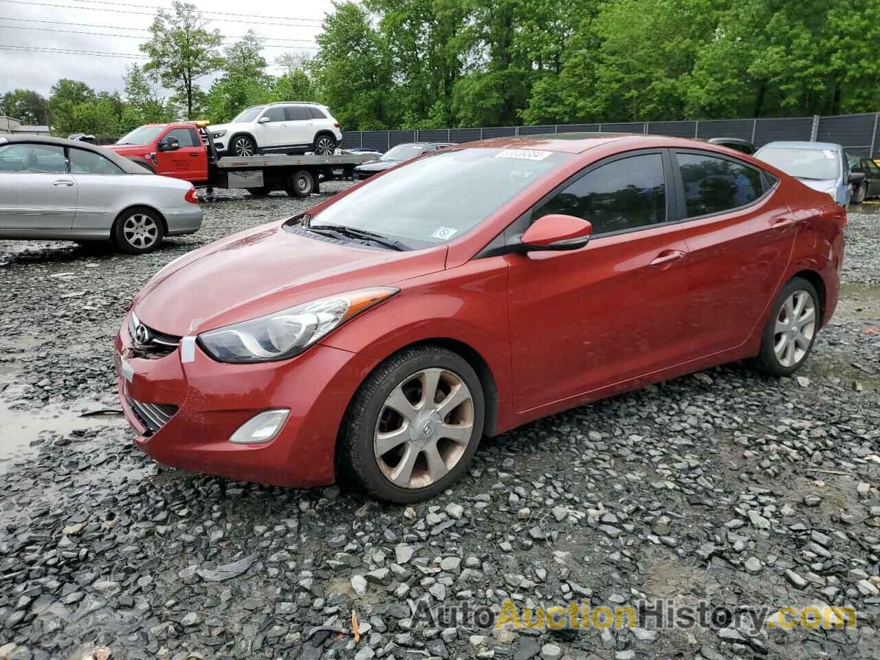 HYUNDAI ELANTRA GLS, KMHDH4AE7BU149640