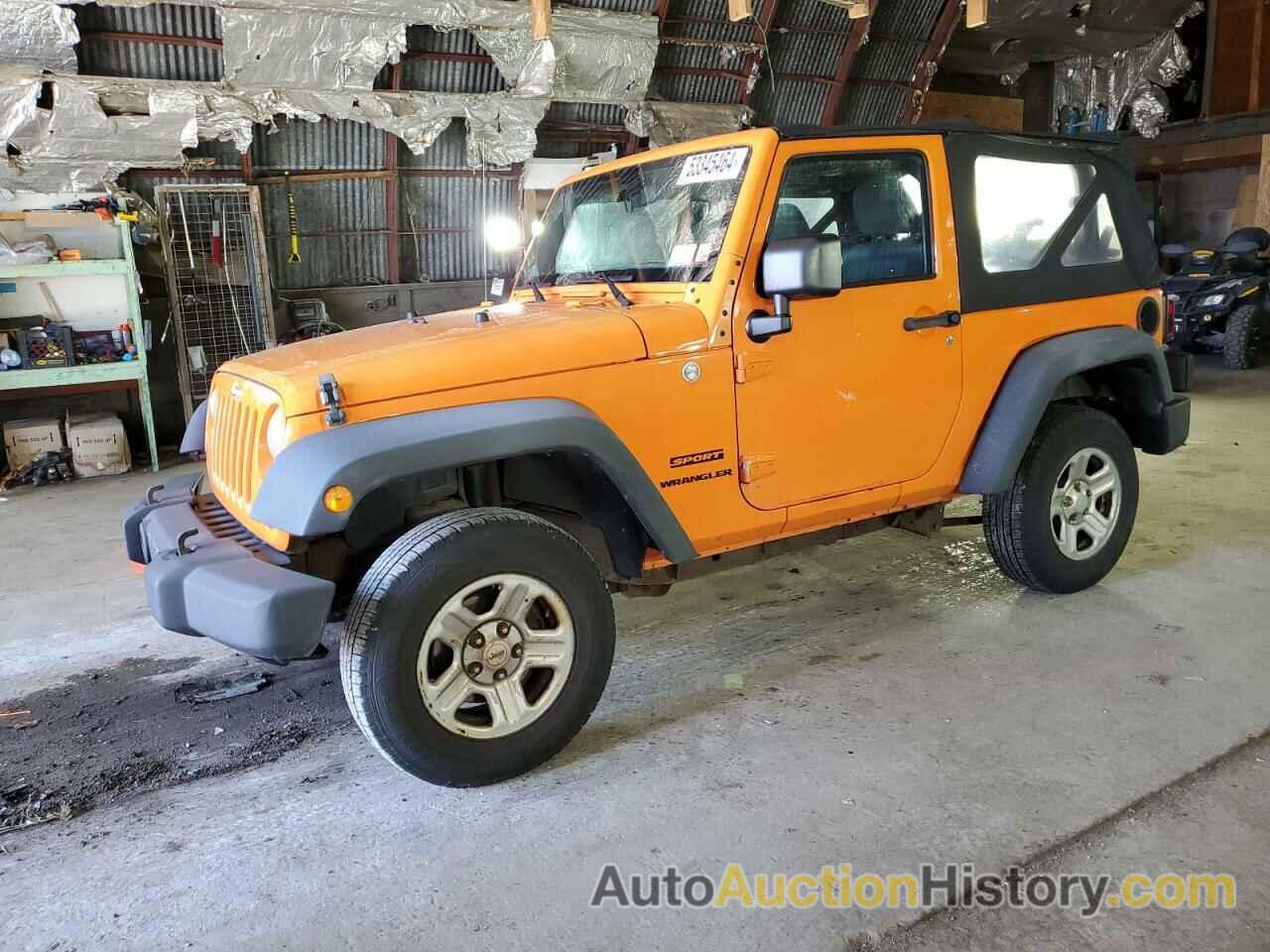 JEEP WRANGLER SPORT, 1C4AJWAG1CL191317