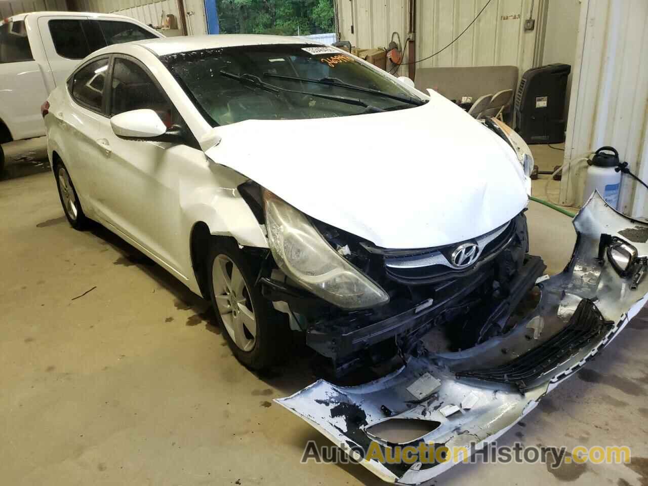 2013 HYUNDAI ELANTRA GLS, 5NPDH4AE4DH263998