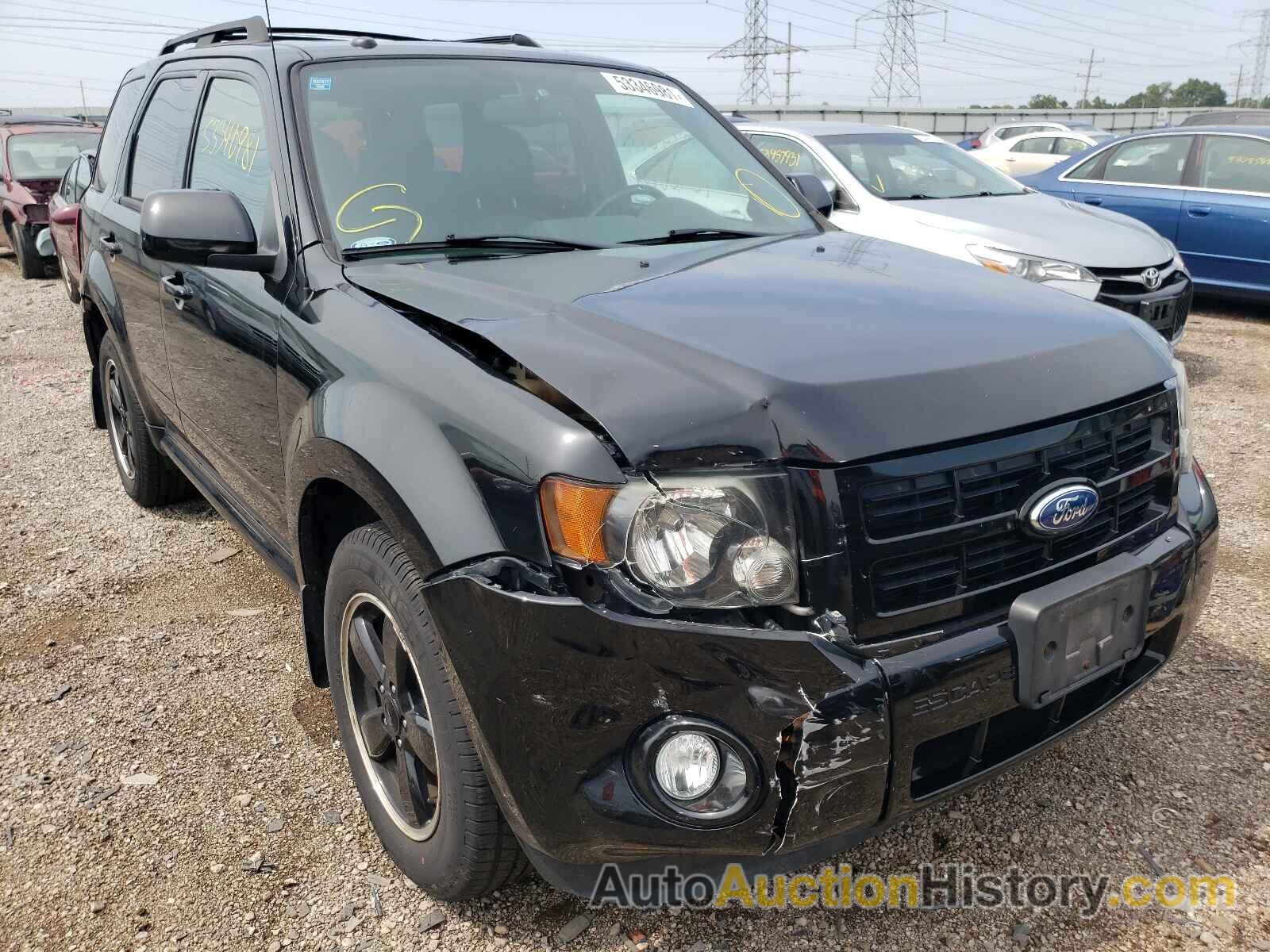 2012 FORD ESCAPE XLT, 1FMCU9DGXCKB00219