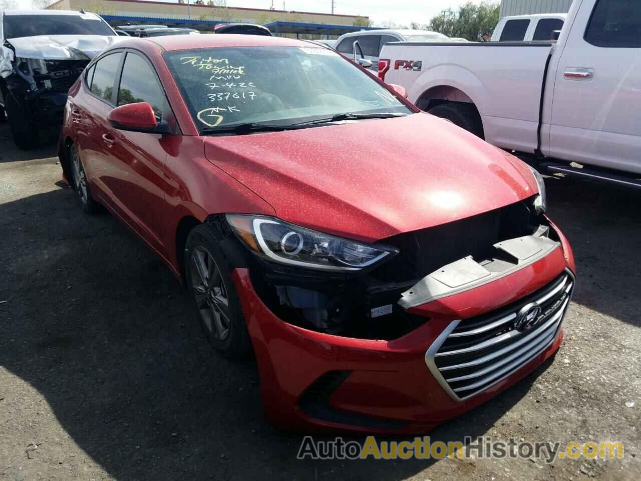 2017 HYUNDAI ELANTRA SE, 5NPD84LF0HH121837