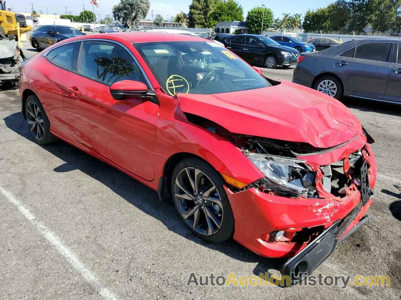 2019 HONDA CIVIC SPORT, 2HGFC4B8XKH305422