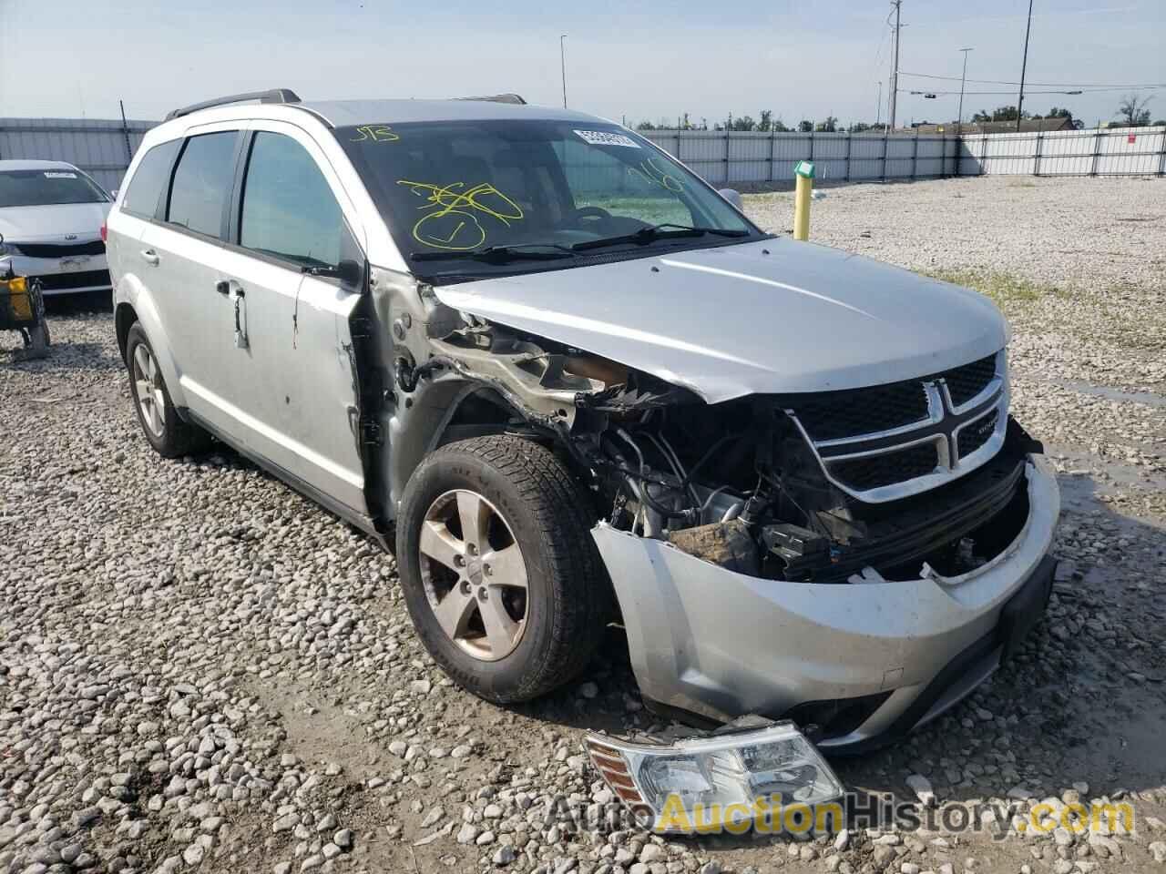 2012 DODGE JOURNEY SXT, 3C4PDCBG1CT174973