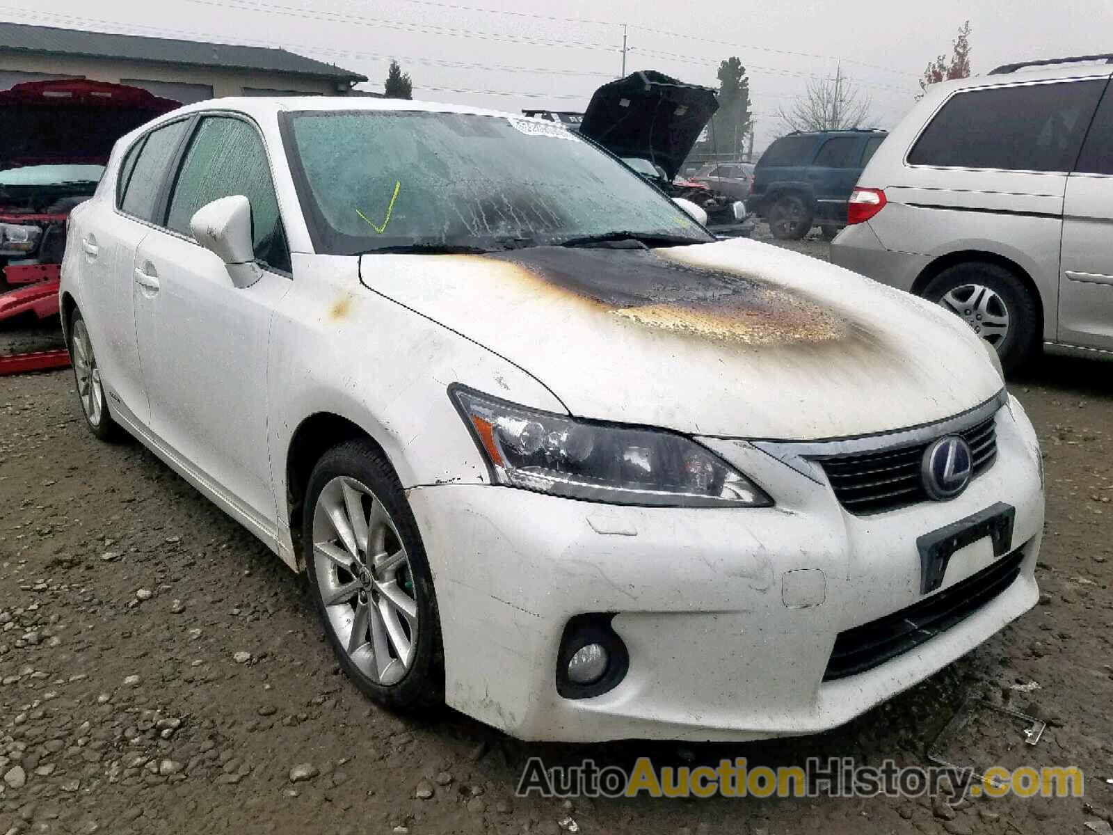 2012 LEXUS CT 200 200, JTHKD5BHXC2099740