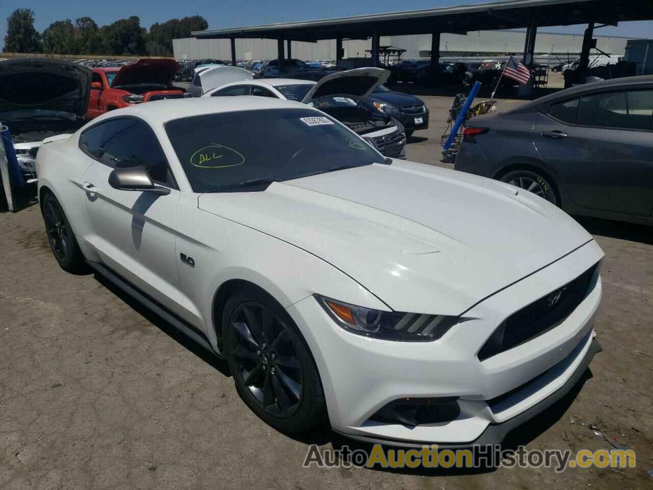 2016 FORD MUSTANG GT, 1FA6P8CF6G5252892