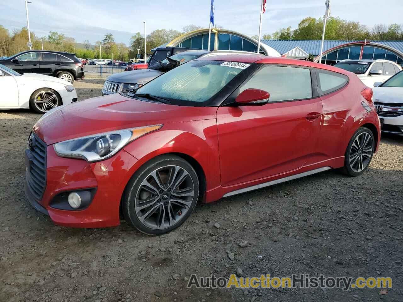 HYUNDAI VELOSTER TURBO, KMHTC6AE3GU255368