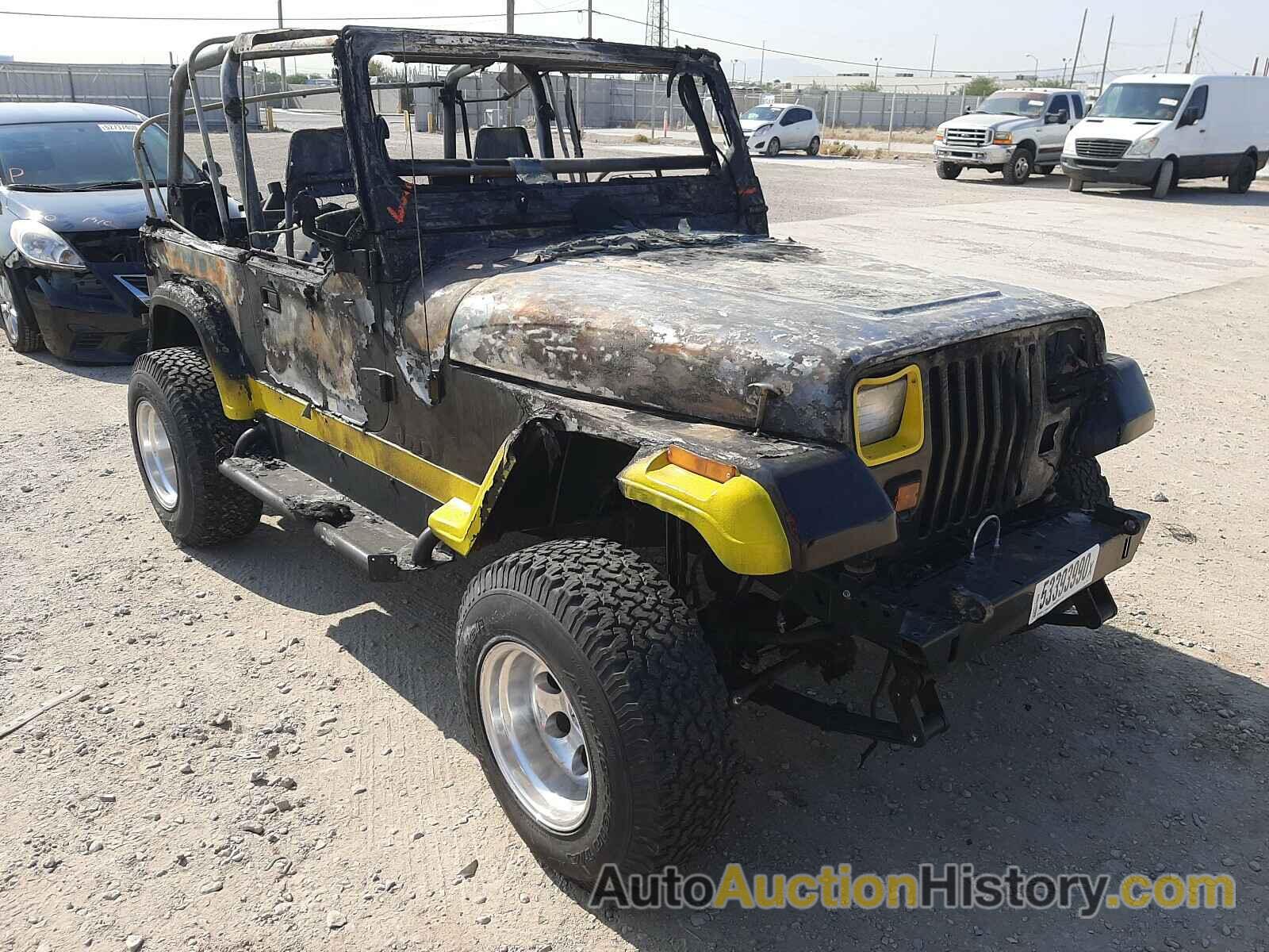 1995 JEEP WRANGLER SE, 1J4FY29SXSP270859