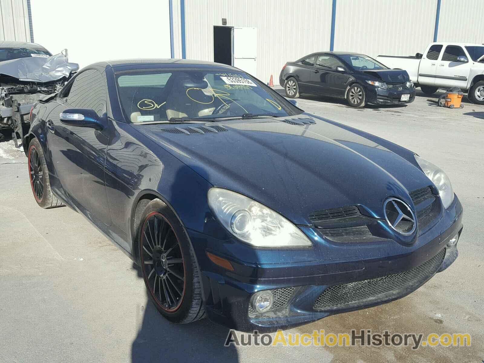 2006 MERCEDES-BENZ SLK 55 AMG, WDBWK73F56F109443