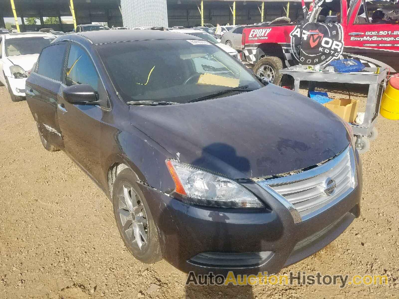 2013 NISSAN SENTRA S, 3N1AB7AP6DL617014