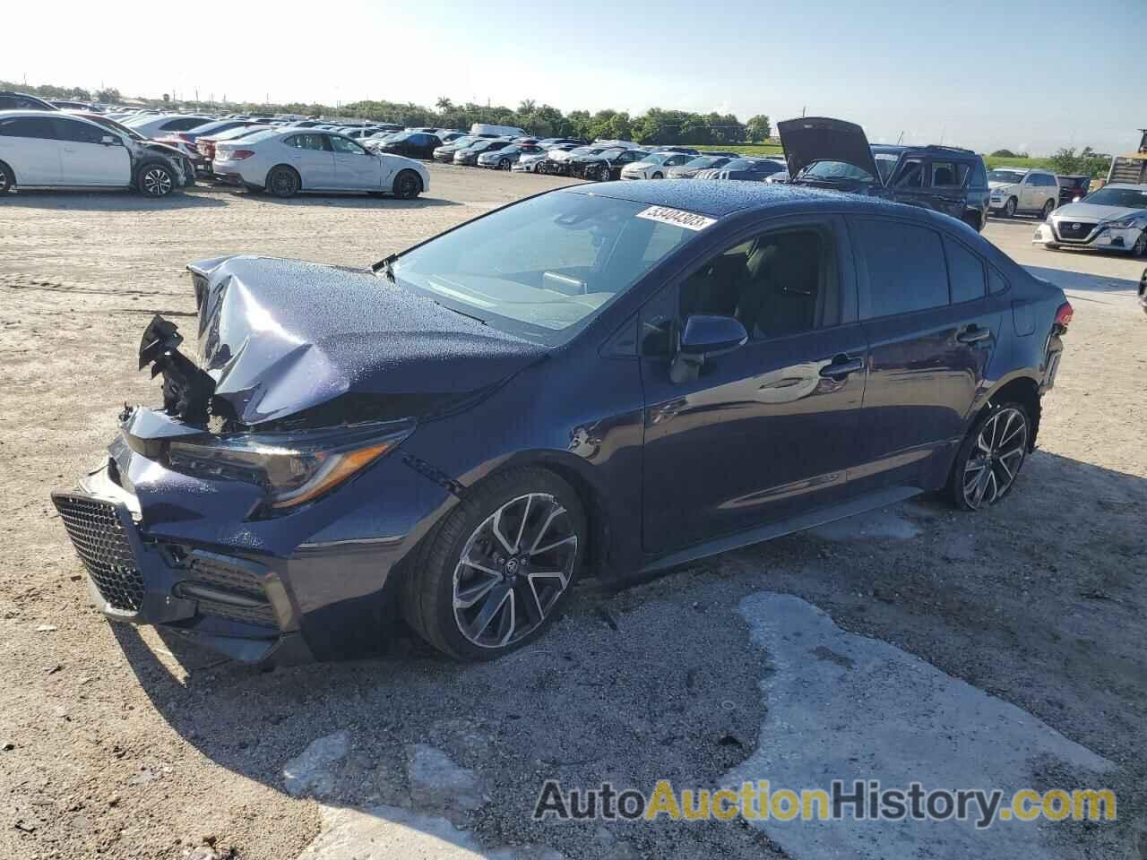 2020 TOYOTA COROLLA SE, JTDS4RCE4LJ002017