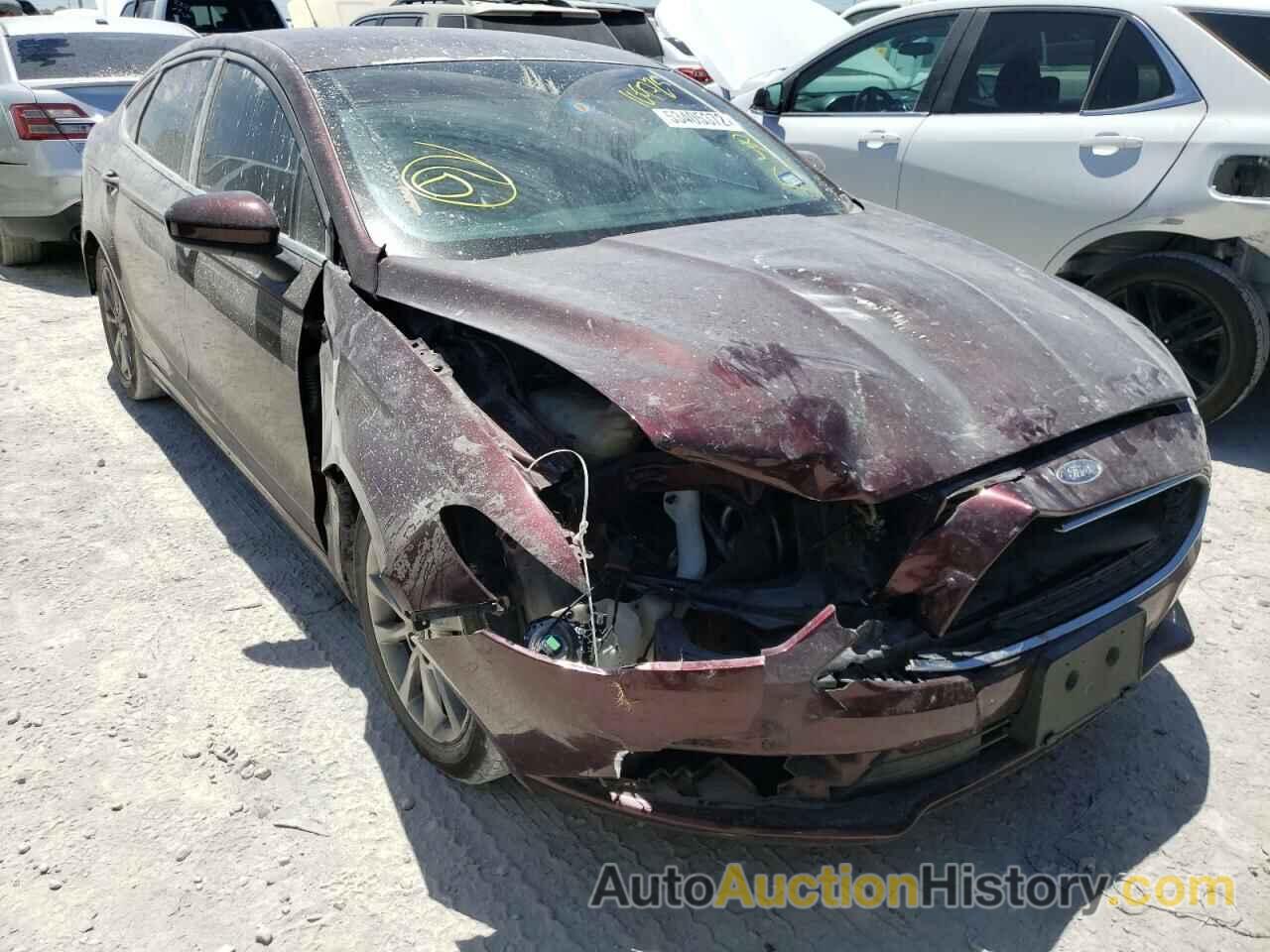 2017 FORD FUSION SE, 3FA6P0H75HR109725