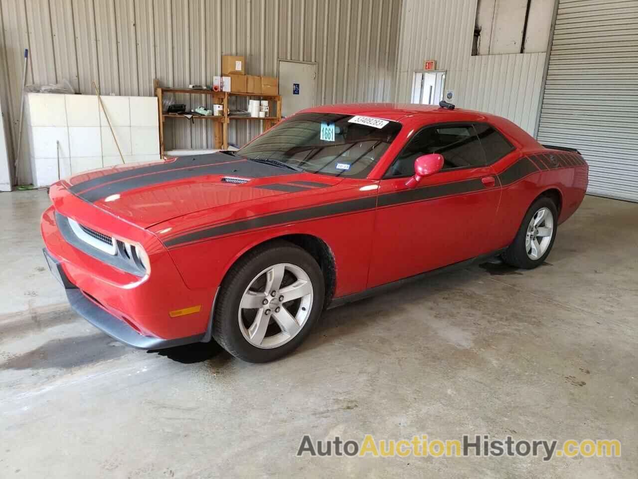 2013 DODGE CHALLENGER SXT, 2C3CDYAG7DH500478