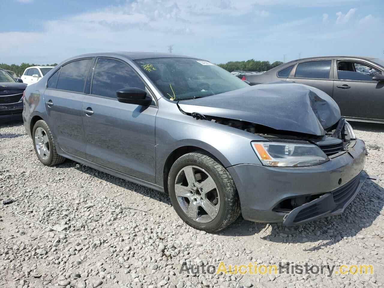 2012 VOLKSWAGEN JETTA BASE, 3VW2K7AJ2CM354250