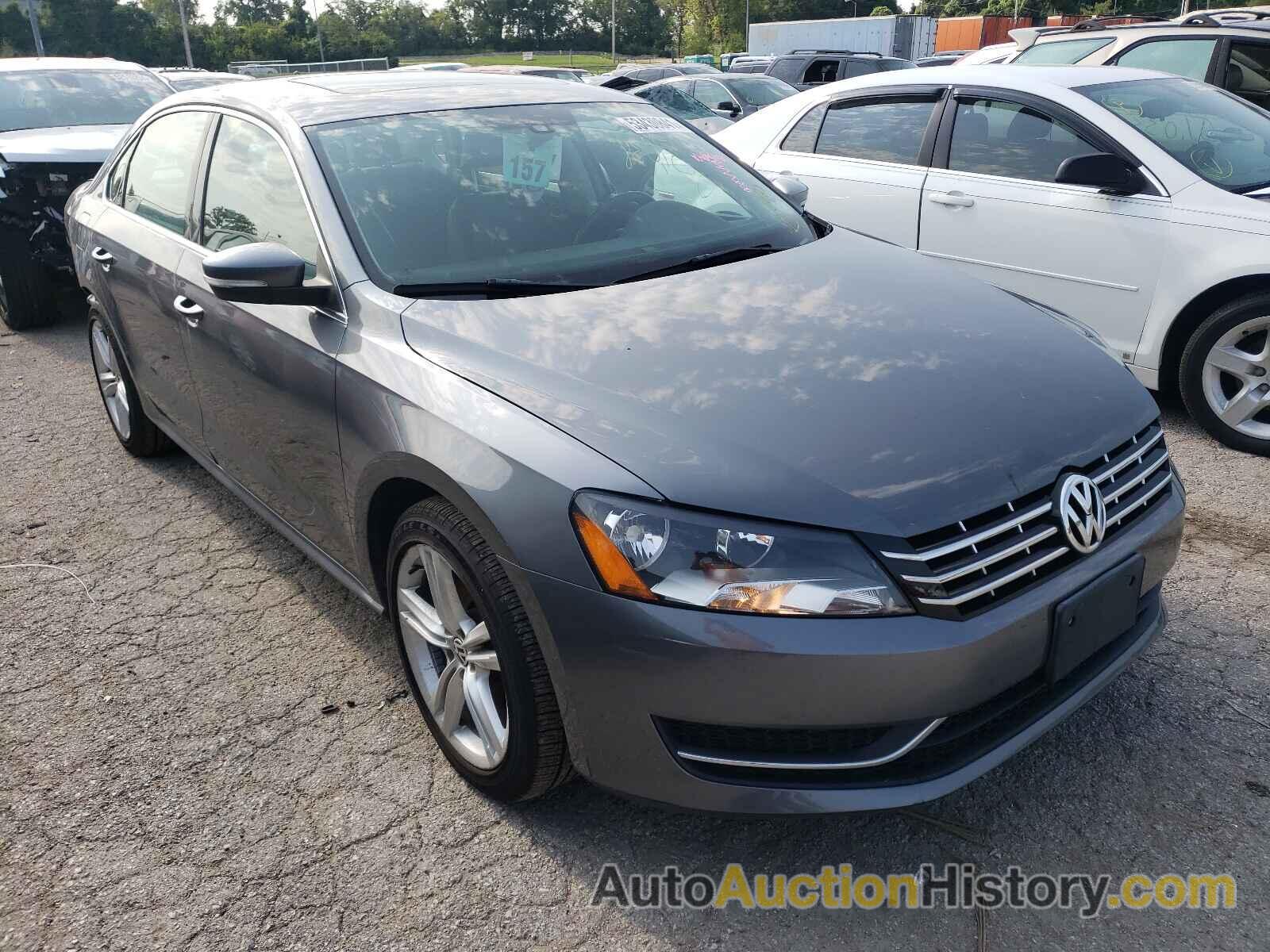 2014 VOLKSWAGEN PASSAT SE, 1VWBN7A36EC070293