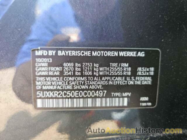 BMW X5 SDRIVE35I, 5UXKR2C50E0C00497