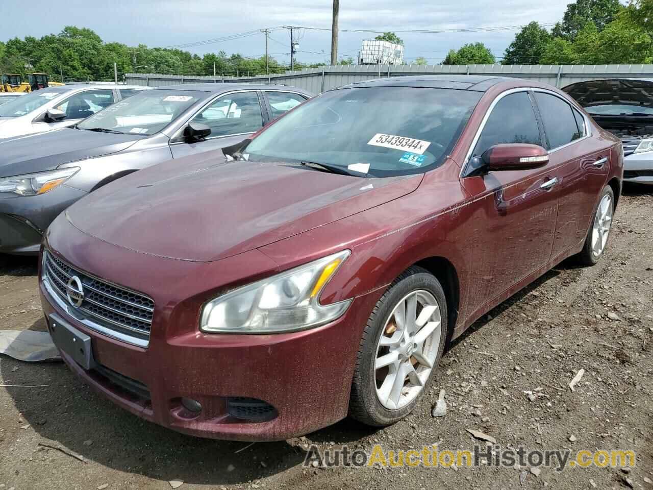 NISSAN MAXIMA S, 1N4AA5AP2BC849273