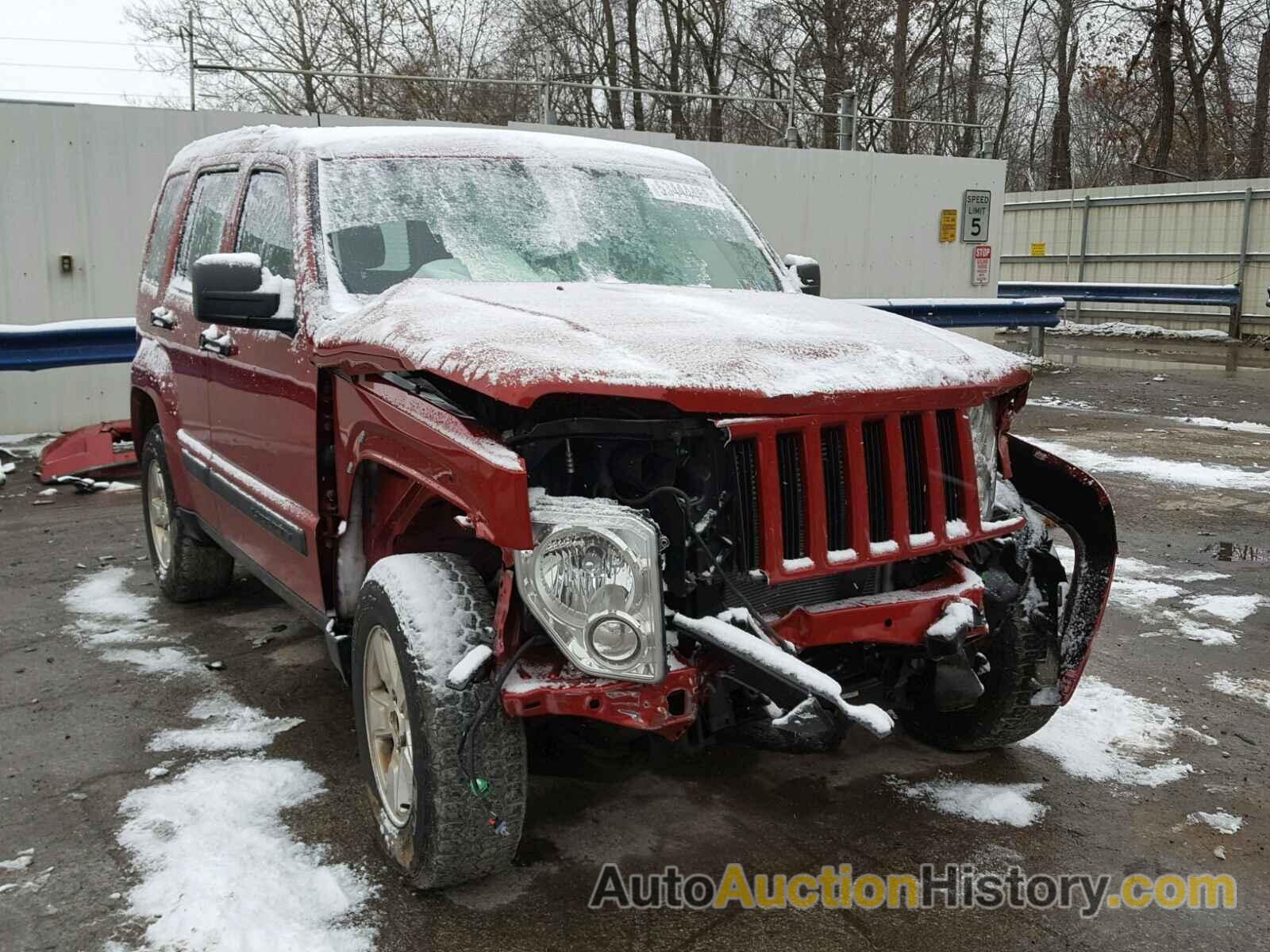 2010 JEEP LIBERTY SPORT, 1J4PN2GKXAW167221