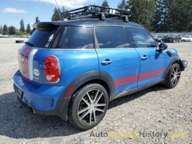 MINI COOPER S COUNTRYMAN, WMWZC5C59DWM15448