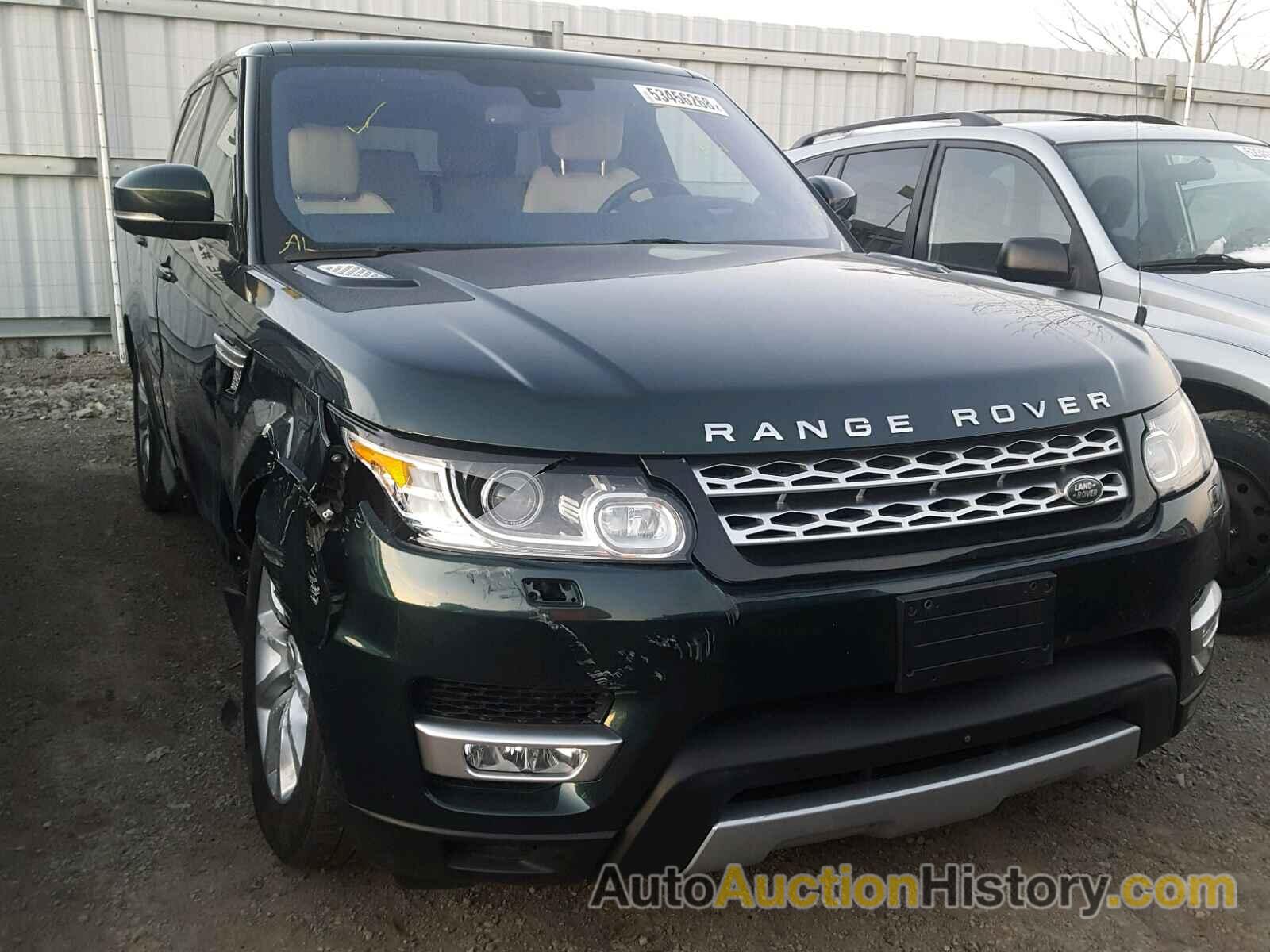 2016 LAND ROVER RANGE ROVER SPORT HSE, SALWR2KF7GA631239