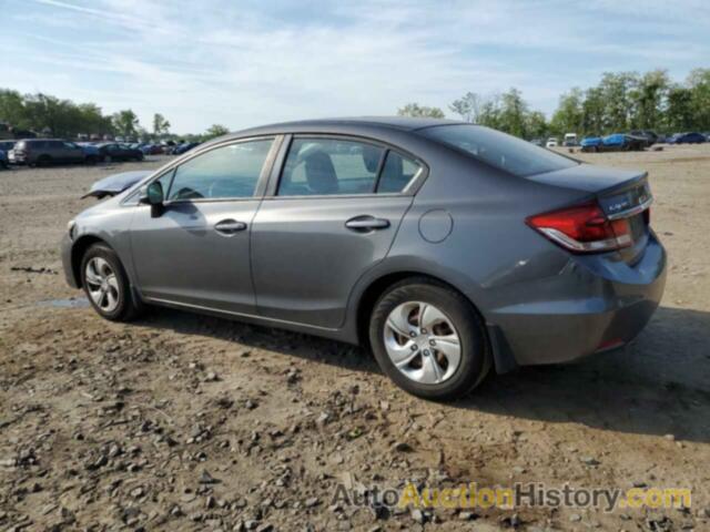 HONDA CIVIC LX, 2HGFB2F59DH542378