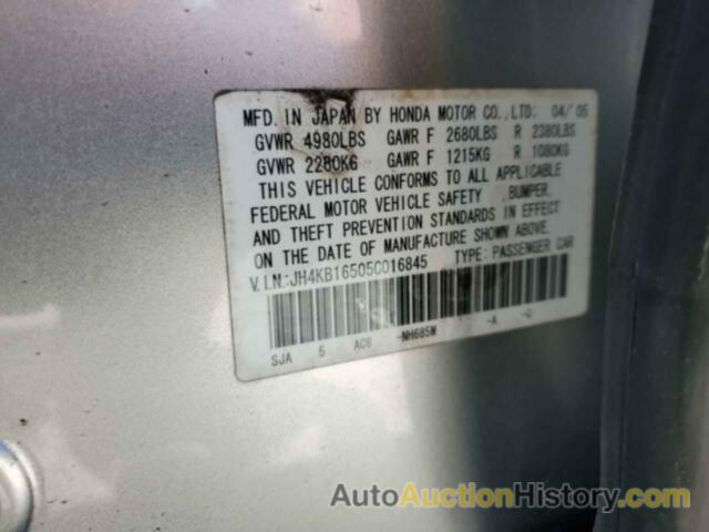 ACURA RL, JH4KB16505C016845