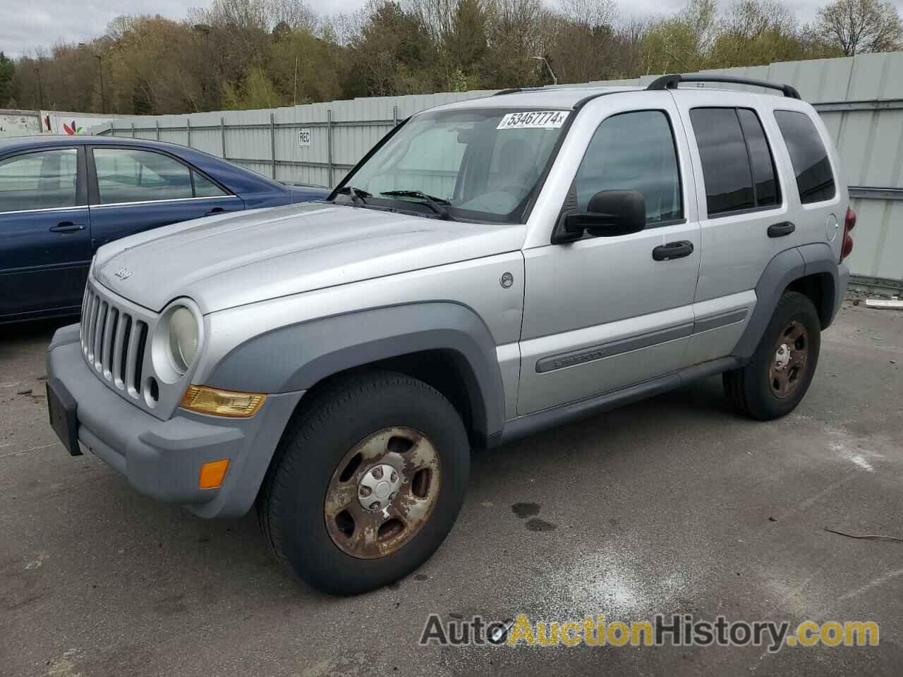 JEEP LIBERTY SPORT, 1J4GL48K25W570325