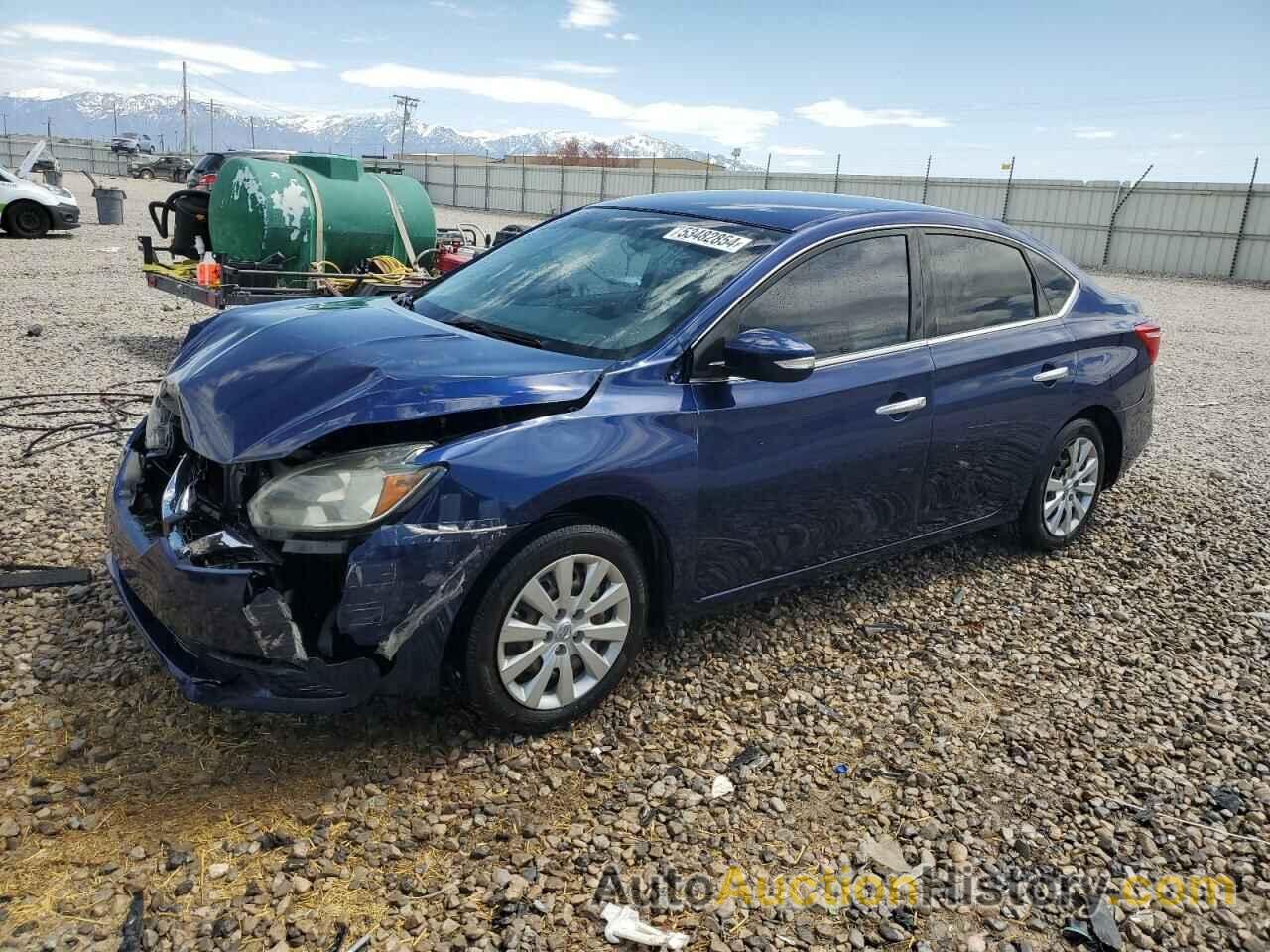 NISSAN SENTRA S, 3N1AB7AP4GY245759