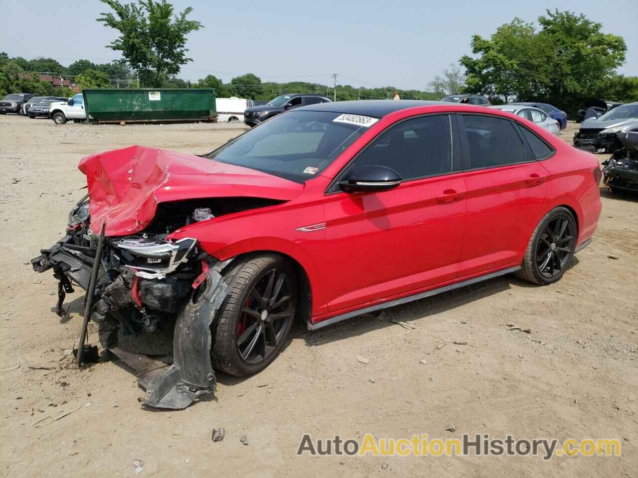 2019 VOLKSWAGEN JETTA GLI, 3VW5T7BU3KM145195